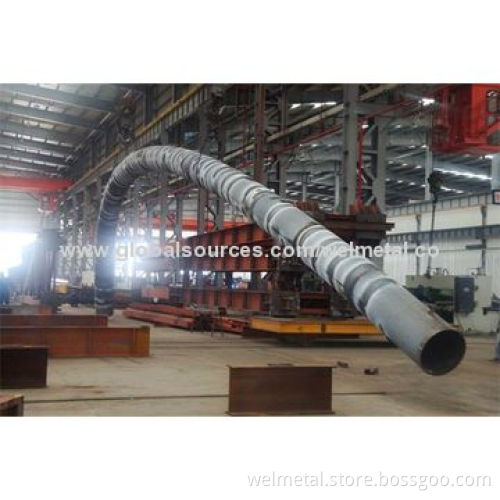 Prefabricated arc bridge beam